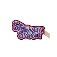 Patch de vêtements patchs de chapeau personnalisés étiquettes brodées insigne en gros badges de broderie de lettres anglaises
