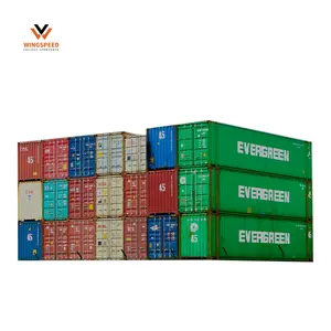 20 40ft 40HQ cubo alto lato aperto servizio di trasporto Container da al Regno Unito