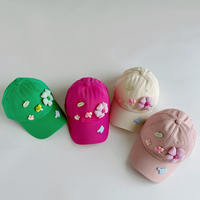 Gorra de Béisbol de Moda para Niños y Niñas, Gorra Deportiva de Algodón para Niños, Landfond, para Primavera y Otoño, con Logotipo Personalizado, Bolsa OPP, Unisex, para Bebés