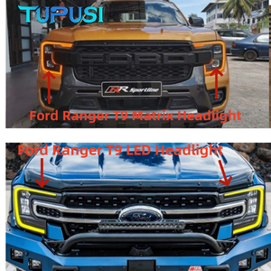Unidad Funcional para Ford Ranger T9 2023 2024, Versión <span class=keywords><strong>LED</strong></span> o Matrix, Luz de Rejilla DRL y Panel DRL en Color Ámbar, Blanco y Amarillo - Product Image 6