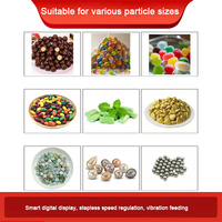 Machine de comptage de bureau en acier inoxydable pour bonbons, chocolats, noix et perles en plastique