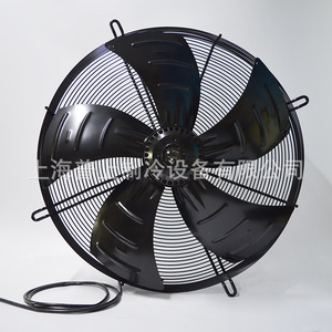External Rotor Axial Flow Fan YSWF102L60P6 675N 600S 24 In Aluminum Blade Ball Bearing <b>Electric</b> Motor Black Color - Product Image 3