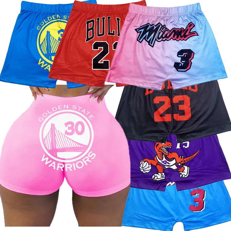 Calção de basquete personalizada, calção de basquete estampada para corrida, motociclista, esportes que combinam plus size, para mulheres, 2021