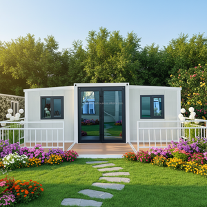 Nouvelle conception de maison préfabriquée extensible en conteneur de 20 pieds ou 40 pieds, villa de luxe moderne préfabriquée avec 2 à 5 chambres - Product Image 3