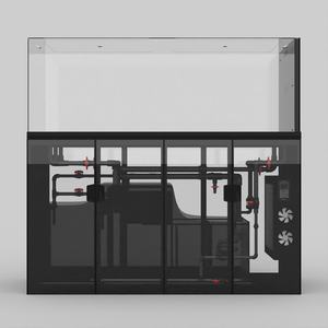 Grand <span class=keywords><strong>aquarium</strong></span> moderne pour poissons d'<span class=keywords><strong>eau</strong></span> <span class=keywords><strong>douce</strong></span>, rectangulaire, élégant, pour la maison, en promotion, décoration intérieure - Product Image 1