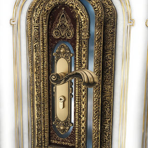 ชุดล็อคประตูแบบฝัง 85 มม. ทองเหลือง ความปลอดภัยสูง พร้อมกุญแจสำหรับประตูภายในห้องนอนและห้องนั่งเล่น - Product Image 2