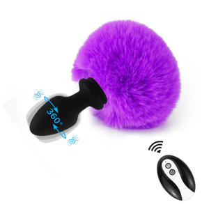 SEXBAY BY17-92 Plug <span class=keywords><strong>anal</strong></span> vibrant en silicone coloré avec télécommande et application, jouet sexuel pour adultes, emballage en boîte couleur - Product Image 4