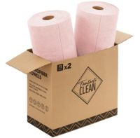 150er-Pack Moderne Umweltfreundliche Ultra-Saugfähige Mikrofaser-Reinigungstücher auf Rolle, Waschbar, 175gsm für Haus und Auto