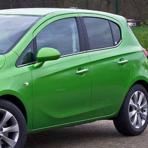 Deflettori Vento per Finestrini <span class=keywords><strong>Opel</strong></span> <span class=keywords><strong>Corsa</strong></span> / Vauxhall <span class=keywords><strong>Corsa</strong></span> 5 Porte 1993-2021, Nero Satinato Autoadesivo, Protezioni Antipioggia 4 Pezzi - Product Image 4