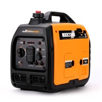 Générateur d'énergie portable à essence MaXpeedingrods 2300W 2.3KW, léger pour le camping-car, le camping, prise EU US