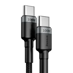 USB-кабель для быстрой зарядки Baseus Cafule PD 2,0 100 Вт для Type C 20 в 5 А 2 м