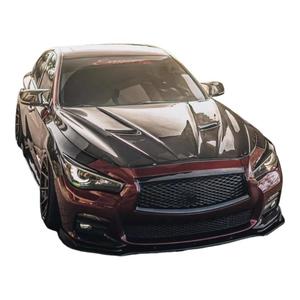 ฝากระโปรงหน้าคาร์บอนไฟเบอร์สำหรับ Q50 Q50s - Product Image 3