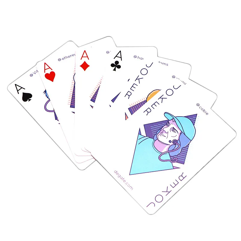 Custom personalized Cardistry Printing Premium Poker Deck Tarot Playing Cards