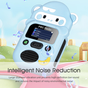 <span class=keywords><strong>Radio</strong></span> POC Mini 4G Personalizado M2 con Diseño de Dibujos Animados para Niños, con Funda Protectora de Silicona, Intercomunicador Inalámbrico de 5000 km, Walkie Talkie PTT para Niños - Product Image 6