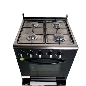 Estufa de Gas de 60*60 con 4 Quemadores Electrodoméstico de Cocina Cocina de Gas con 4 Hornillas y Gabinete con Horno de Gas Integrado para Uso en la Cocina - Product Image 1