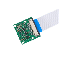 Pour Raspberry Pi 4 Caméra Module 5MP 1080P 720 Framboise Pi 3 Caméra OV5647 Webcam pour Raspberry Pi 4 3 2 Modèle B 4B 3B Plus