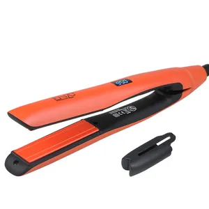ENZO 2023 High Quality Salon Hair Straightener Curler 2 In 1 Straight Curl Mini Portable Hair Straightening Hair Iron