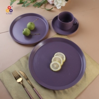 Vente en gros de vaisselle en céramique fine européenne 30 pièces vaisselle de table en porcelaine ensemble de vaisselle ensembles de vaisselle ensembles de table