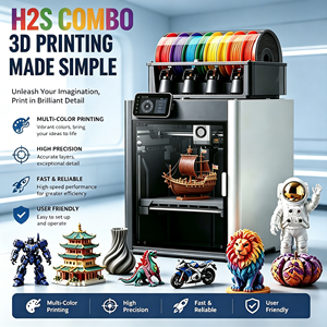 Bamboo Lab H2S Combo 3D Printer New Original FDM High Speed Auto Leveling OEM 220V 110V AMS <strong>Touch</strong> AMS System PETG - Product Image 1