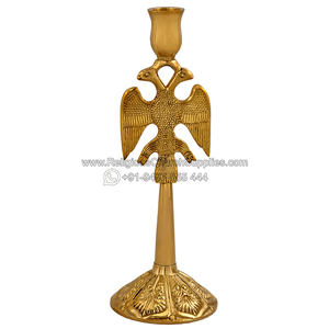 เทียนทองเหลืองศักดิ์สิทธิ์ของครอบครัวแปลกใหม่ CA-1027เชิงเทียน - Product Image 2