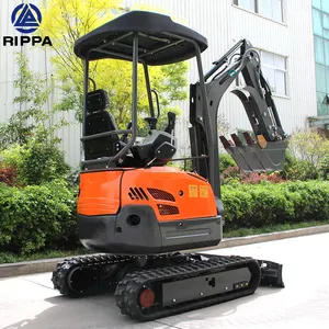 Hight Quality New 1 Ton 1.2 Ton 1.5 Ton 1.7 Ton 2 Ton Mini Excavator With Yanmar Engine Parts