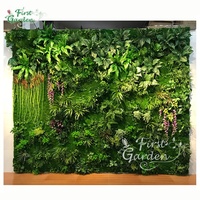 Mur en mousse artificielle qui ne décolorent pas, plantes pendantes, pour fenêtre de mariage, décoration de noël