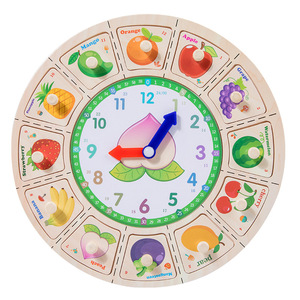 Vente en gros de la petite enfance éducation Puzzle horloge jouet horloge numérique correspondant à la main pour les nourrissons et la <span class=keywords><strong>maternelle</strong></span> - Product Image 5