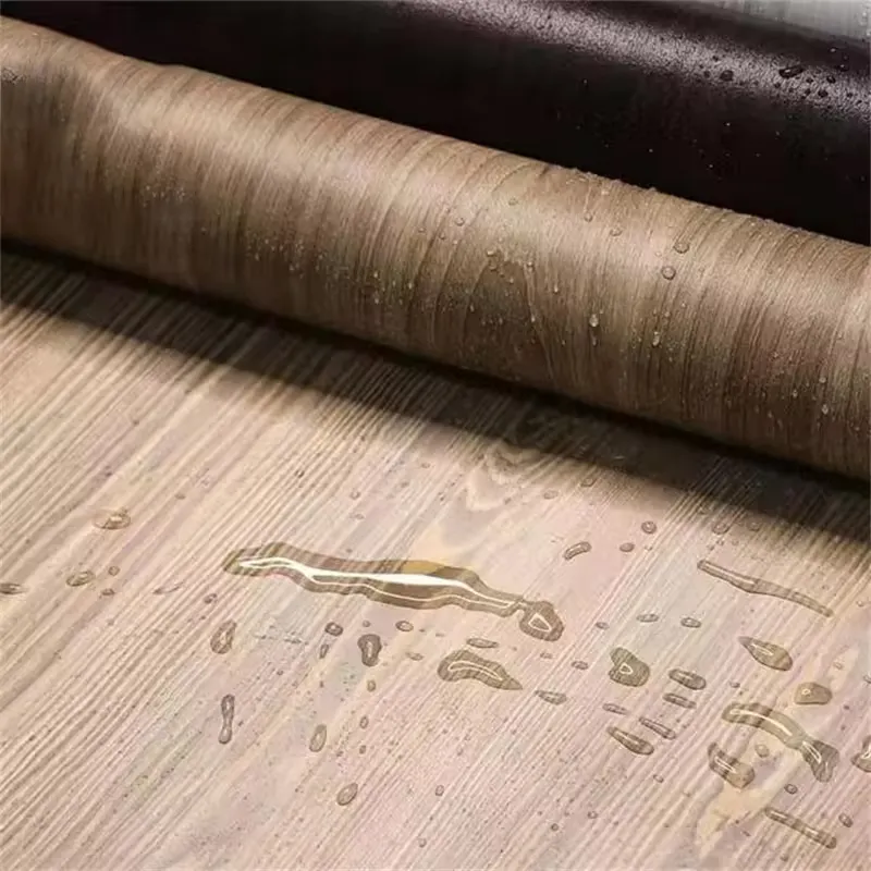 Película de madeira de PVC de alta qualidade para tampa de móveis, porta de armário de cozinha, laminação de pele