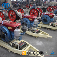 Plant Rock Dieselmotor 250 400 Pe 400x600 Pe600 900 Tragbare Mini-Preisliste Maschine Stone Jaw Crusher
