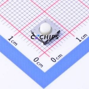 EVQQ2Y03W Tactile Switch SMD,6x6.5mm Switch Single Pole Single Throw Round Button 3.5N Vertical Mount - Product Image 1