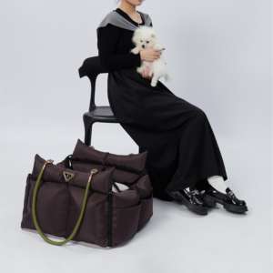 Lüks köpek araba koltuğu yatak rahat köpek kanepesi iç yastık ile köpek Booster - Product Image 5