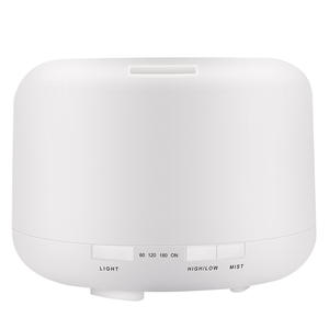 Diffuseur d'arômes silencieux pour la maison 500 ml/600 ml, purificateur d'air, humidificateur avec lumière chaude, vaporisateur d'ambiance - Product Image 1