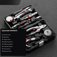 Perceuse à percussion variable sans fil avec boîte à outils, kit multifonctionnel pour la réparation de matériel domestique, idéal pour électriciens et charpentiers