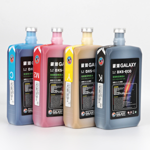 1 2 Liter 2 Tahun Premium Murah Format Besar Ecosolvent Eco Solvent Tinta Cetak Digital untuk Galaxy Dx5 Dx 5 Xp 600