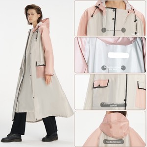 <span class=keywords><strong>Cape</strong></span> <span class=keywords><strong>de</strong></span> <span class=keywords><strong>pluie</strong></span> longue et intégrale pour adultes, résistante et imperméable, pour la conduite <span class=keywords><strong>de</strong></span> vélos électriques, la randonnée, en tissu polyester - Product Image 3