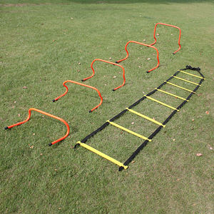 Équipement de football, de soccer et de basketball, vitesse réglable, entraînement de vitesse et d'agilité, obstacles d'agilité pour le soccer - Product Image 1