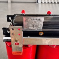 Transformateur de distribution sec triphasé SCB18 personnalisable en résine époxy coulée 11kV/0.4kV avec enroulement en feuille de cuivre