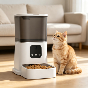 Pet <b>Feeder</b> Large Capacity Storage smart automatic pet <b>feeder</b> with camera - Product Image 1