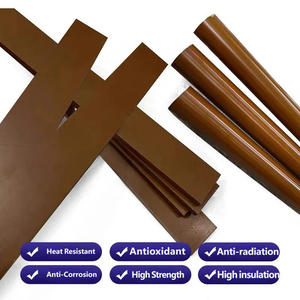 US Original Vespel SP1 PI Brown <b>Plastic</b> <b>Rod</b> Custom Diameter Moulding Service - Product Image 4