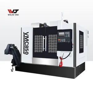WOJIE CNC Machining Center 5 Axis VMC850 Metal Working CNC Milling Machine For Sale