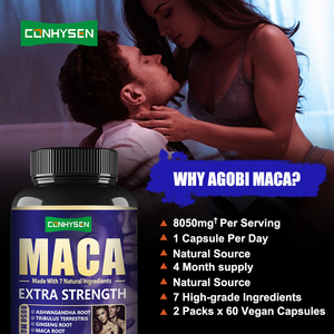 Cápsulas de raíz de Maca OEM, extracto natural de <span class=keywords><strong>Ashwagandha</strong></span>, <span class=keywords><strong>suplemento</strong></span> dietético para apoyar el estado de ánimo con cápsulas de ginseng Maca - Product Image 4