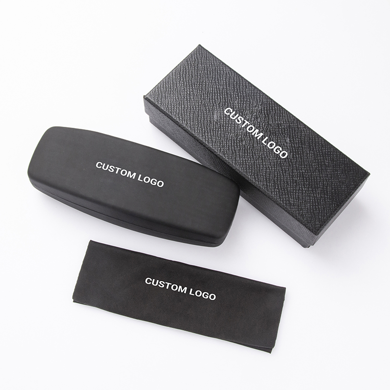 Estuche para gafas + Caja de papel + Paño de microfibra