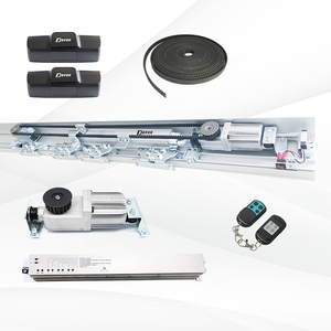 Hiện Đại Cổ Điển Dịch Vụ Thương Mại Sử Dụng Khách Sạn Cửa Kính Cửa Trượt Cửa Hai Lá Cài Đặt Tự Động Thanh Trượt Nhà Điều Hành - Product Image 1