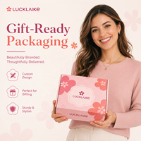 Cajas de Cartón Corrugado Reciclables al por Mayor para Envíos de Cosméticos, Color Negro y Rosa, con Impresión de Logotipo