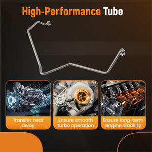 Linee di Alimentazione Olio Turbo per Audi A3 8P1 1.9 TDI/2.0 TDI <span class=keywords><strong>Hatchback</strong></span> 16V quattro, per Seat Altea 5P1 XL 5P8 5P5, per <span class=keywords><strong>Skoda</strong></span>, per VW - Product Image 6
