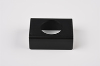 Support universel externe fixe en acier inoxydable antirouille pour lentille de phare antibrouillard automobile modifiée