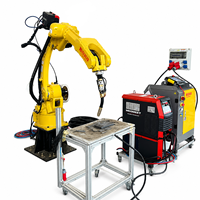 Robot industriel de soudage et de meulage à 6 axes, moteur de boîte de vitesses, charge utile de 6 kg, portée de 2078 mm, haute précision, protection IP54, pour usine
