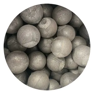Bola de medios de molienda de acero forjado a bajo precio de alta calidad para molino de bolas de minería