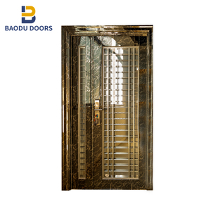 <span class=keywords><strong>Sicurezza</strong></span> in acciaio inox porta <span class=keywords><strong>per</strong></span> le case esterne Nigeria antifurto a prova <span class=keywords><strong>di</strong></span> ingresso con cornice colorata in vetro <span class=keywords><strong>di</strong></span> <span class=keywords><strong>sicurezza</strong></span> porta a battente grill - Product Image 6