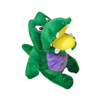 King Gator in Mardi Gras Couleurs Peluche Bouffon Ours Canard Graisse Mardi Nouvelle-Orléans Peluche Animaux Jouet Carnaval Prix Cadeaux